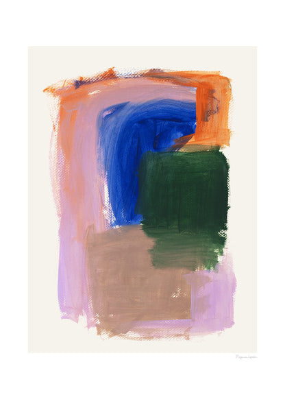 アートポスター Berit Mogensen Lopez／Improvise（50cm×70cm）