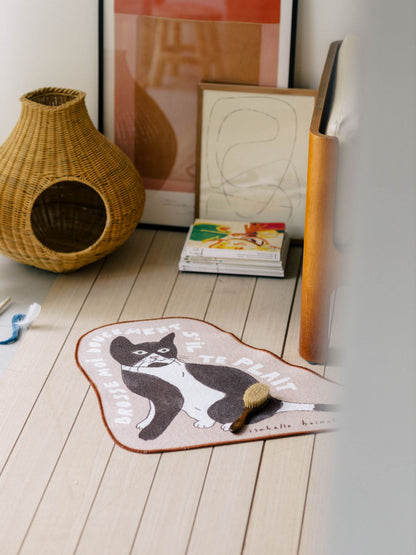 isabelle boinot × Orneko ケアマット（62×59cm）