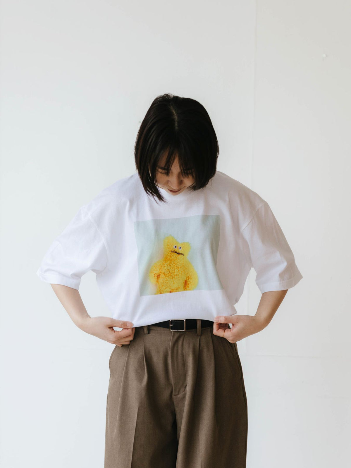 坂巻弓華 ネマ ビッグシルエットTシャツ