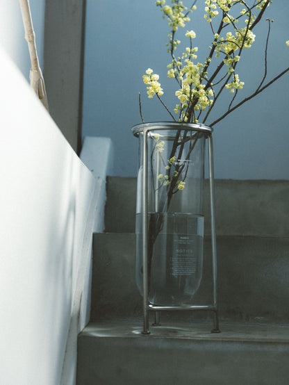 GLASS TUBE WITH STAND