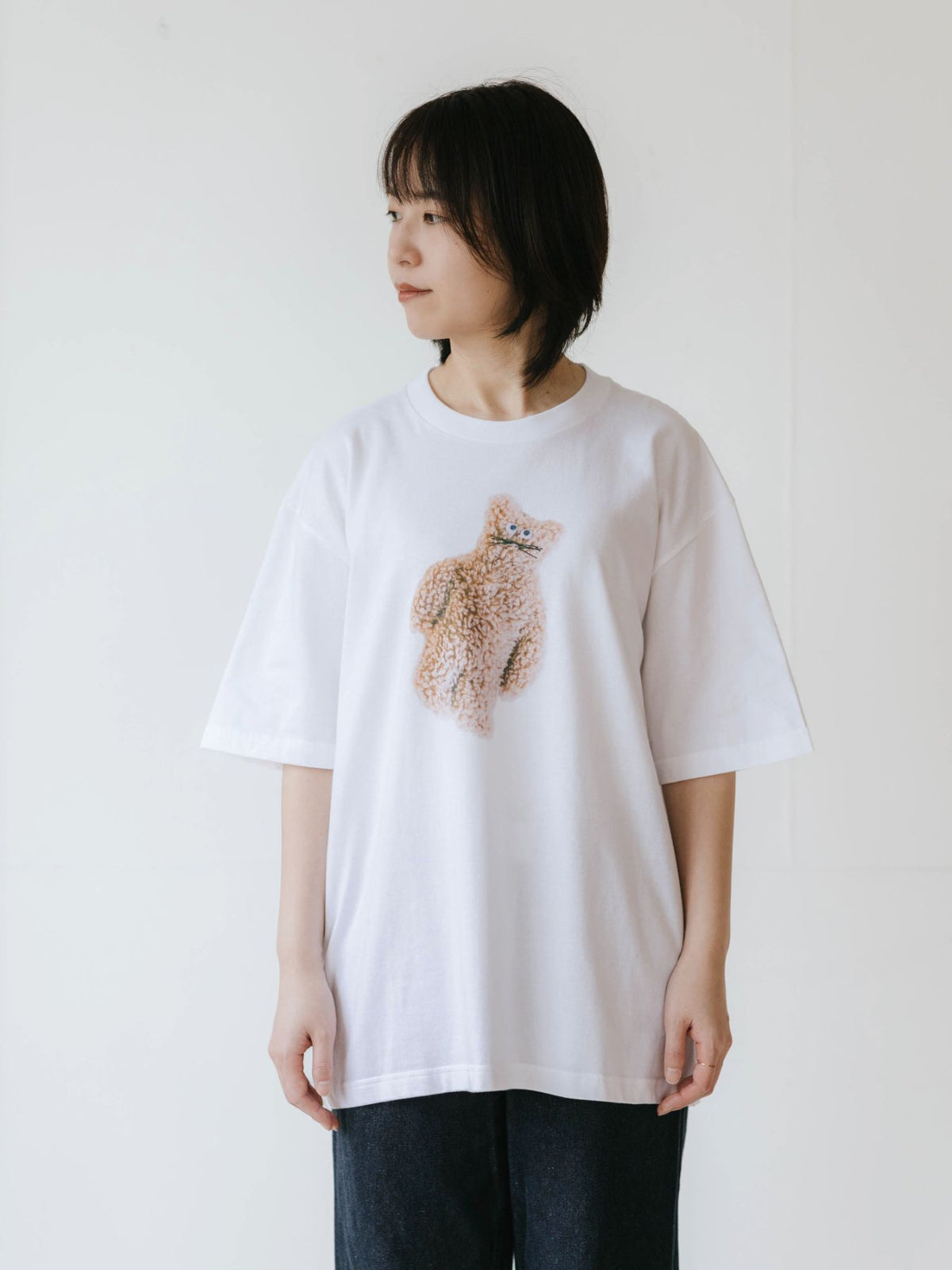 坂巻弓華 ネマ ビッグシルエットTシャツ