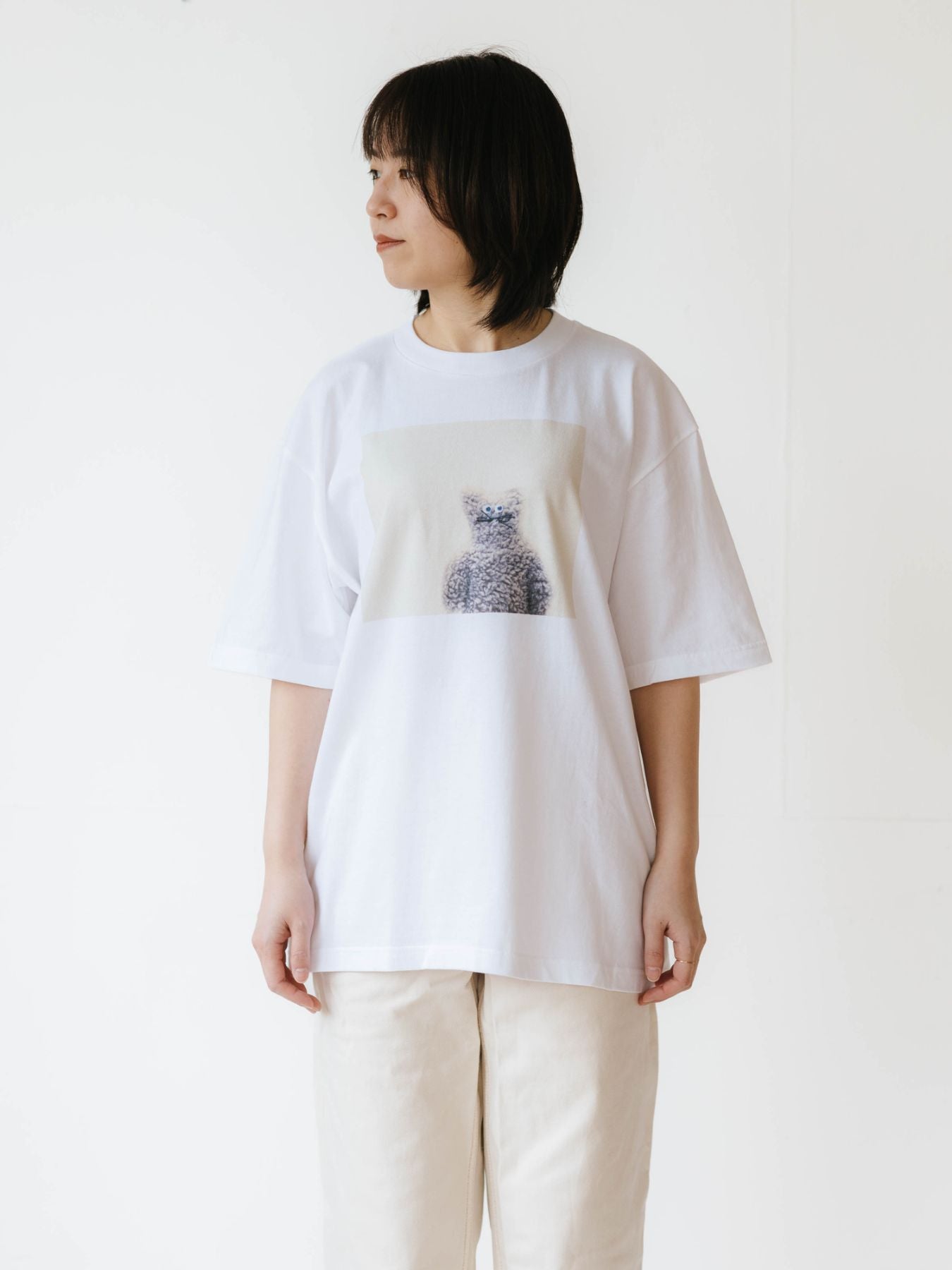 坂巻弓華 ネマ ビッグシルエットTシャツ