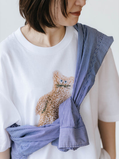 坂巻弓華 ネマ ビッグシルエットTシャツ