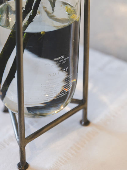 GLASS TUBE WITH STAND