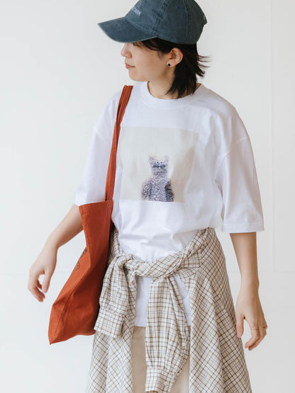 坂巻弓華 ネマ ビッグシルエットTシャツ