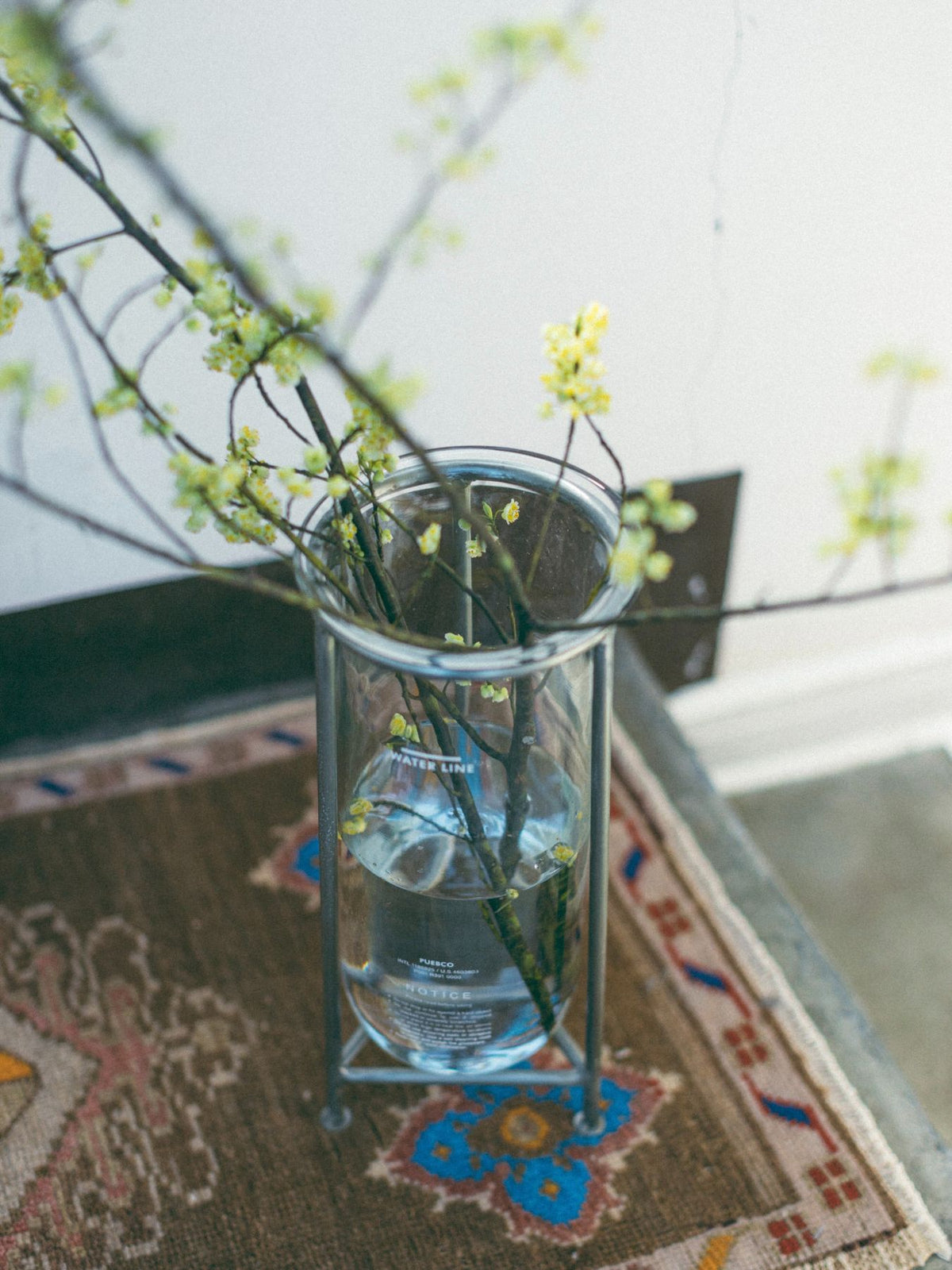 GLASS TUBE WITH STAND