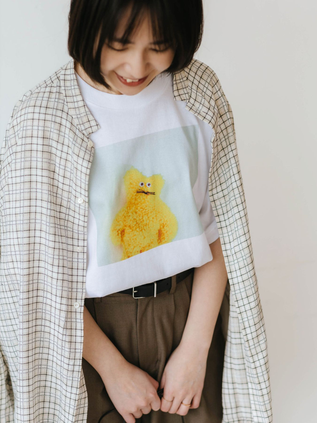 坂巻弓華 ネマ ビッグシルエットTシャツ