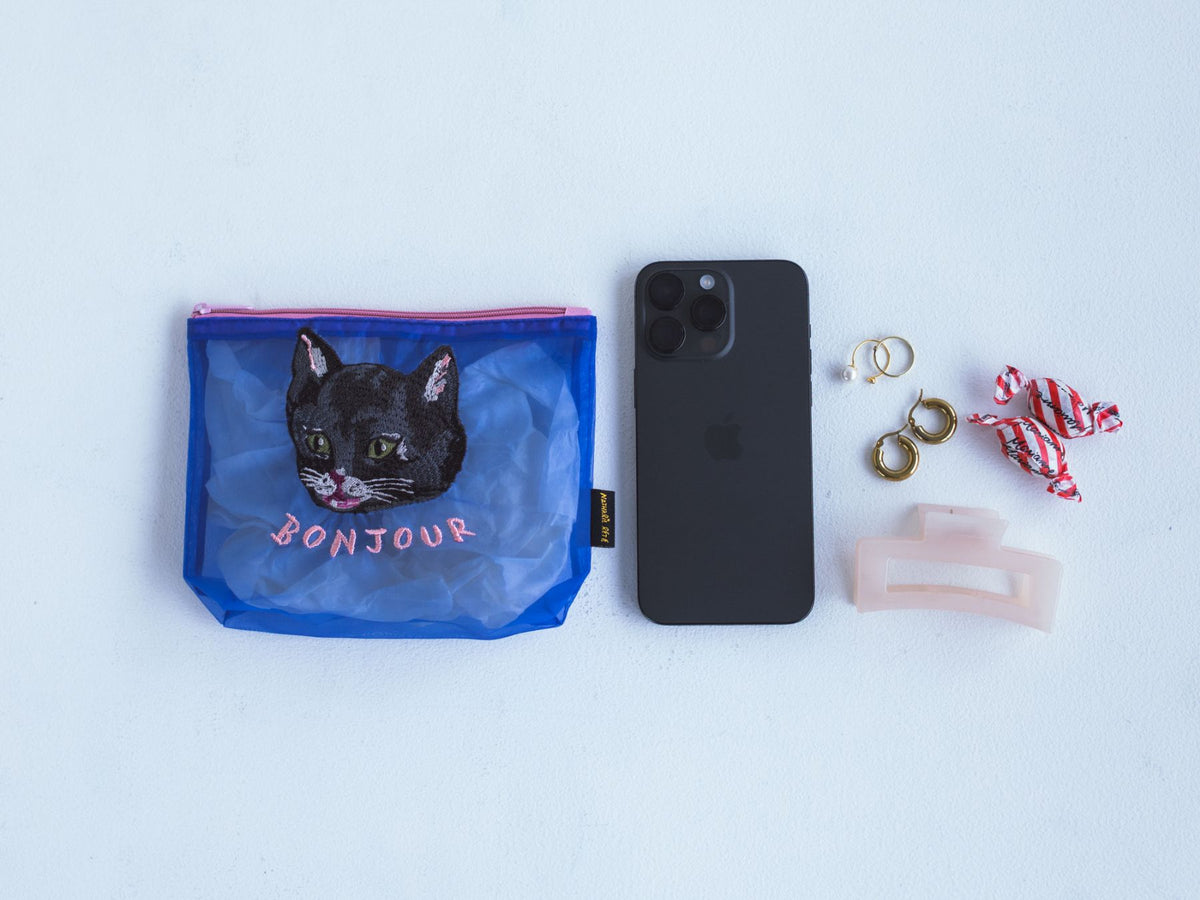Nathalie Lete／Organdy pouch（刺繍ポーチ）