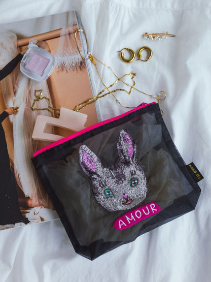 Nathalie Lete／Organdy pouch（刺繍ポーチ）