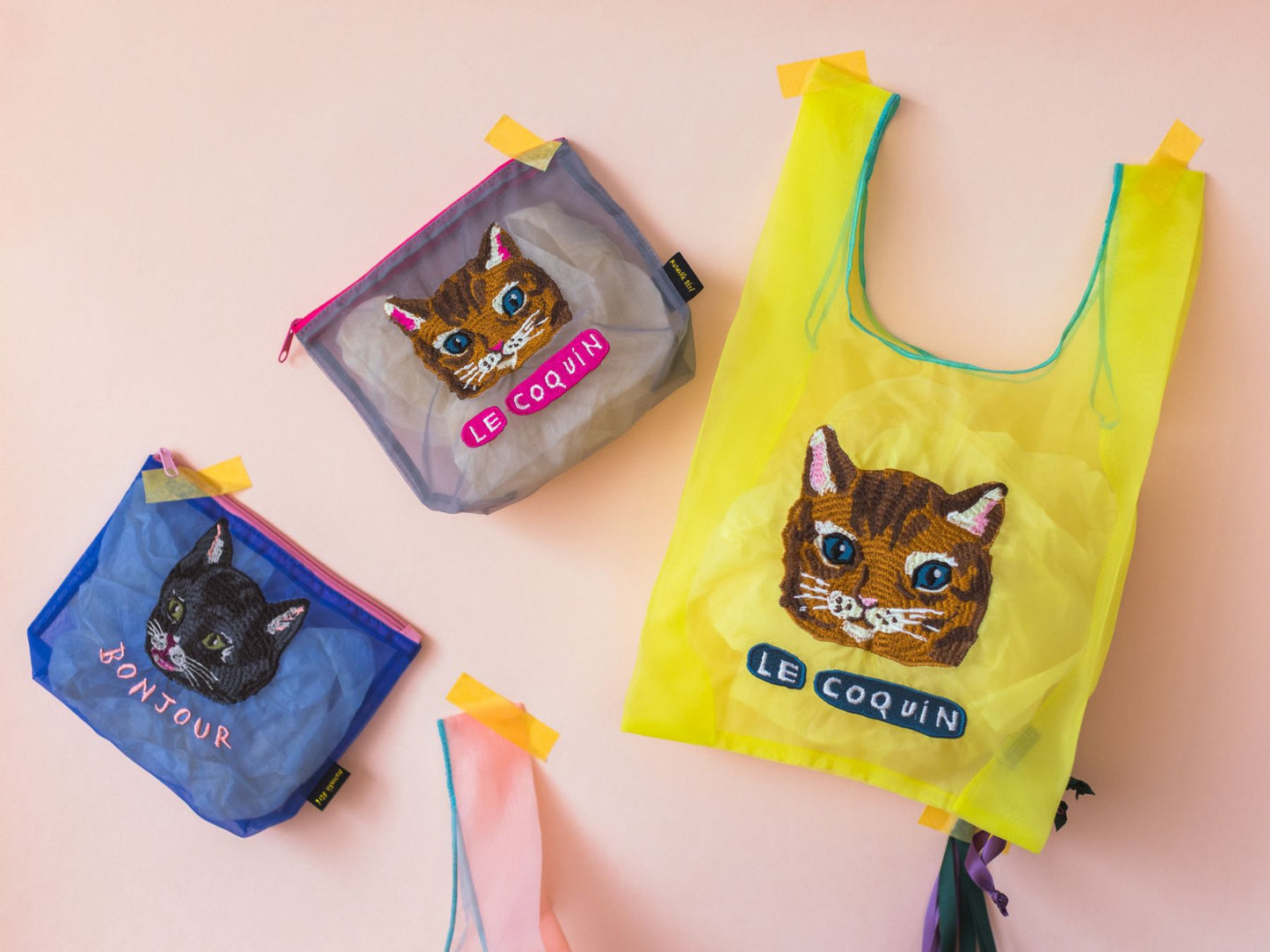 Nathalie Lete／Organdy pouch（刺繍ポーチ）