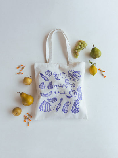 刺繍キャンバスバッグ
