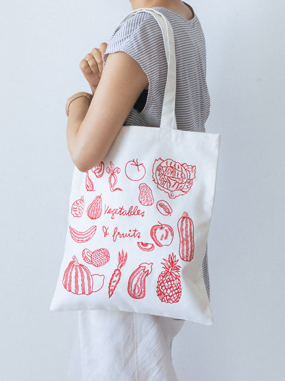 刺繍キャンバスバッグ