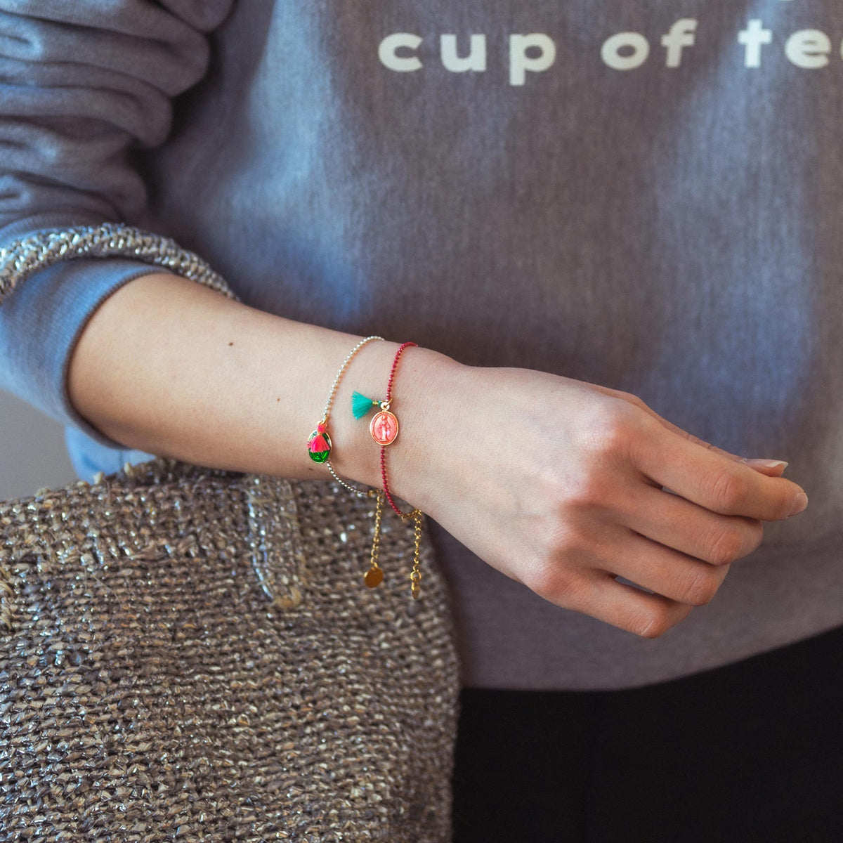 Litchi ブレスレット Bracelet Bubble Mary