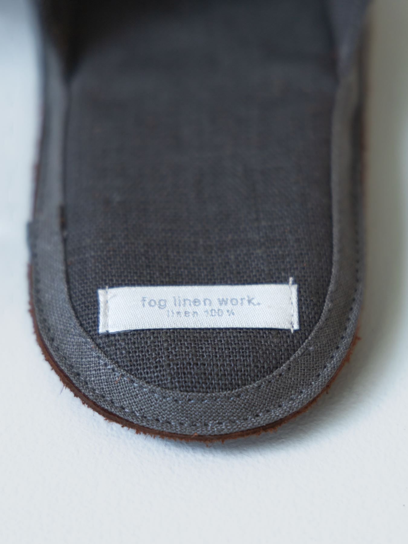 fog linen work リネンスリッパ