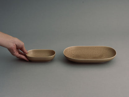 yumiko iihoshi porcelain／ReIRABO oval plate