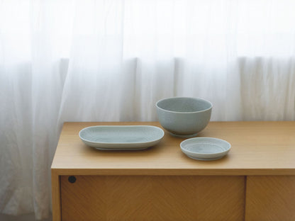 yumiko iihoshi porcelain／ReIRABO oval plate