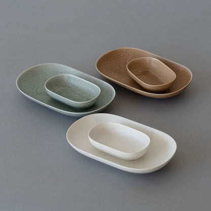 yumiko iihoshi porcelain／ReIRABO oval plate