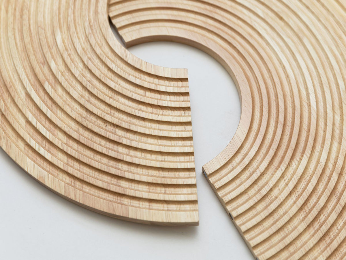 WOOD CIRCLE TRAY（木製トレイ）
