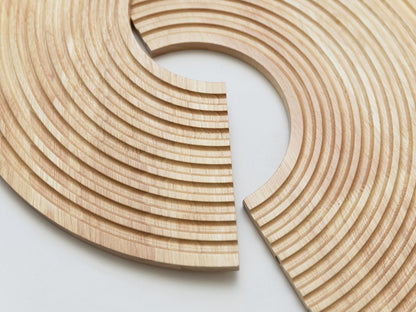WOOD CIRCLE TRAY（木製トレイ）