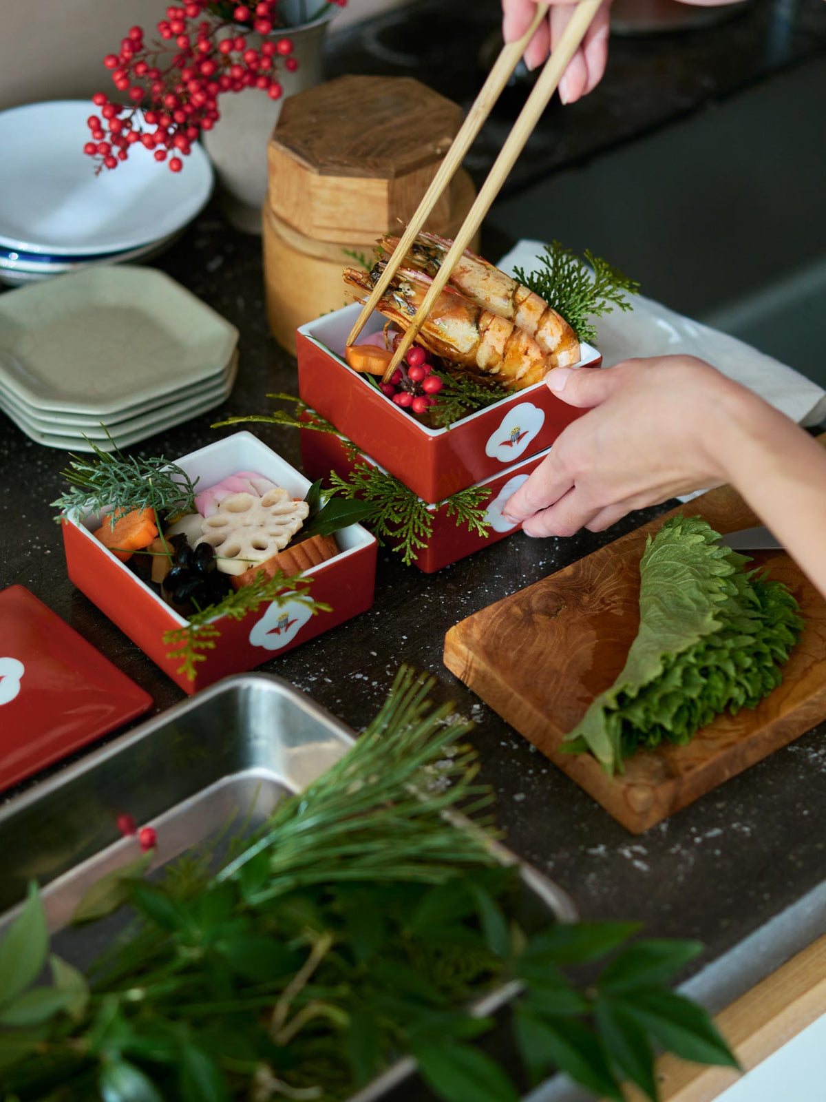 有田焼 重箱