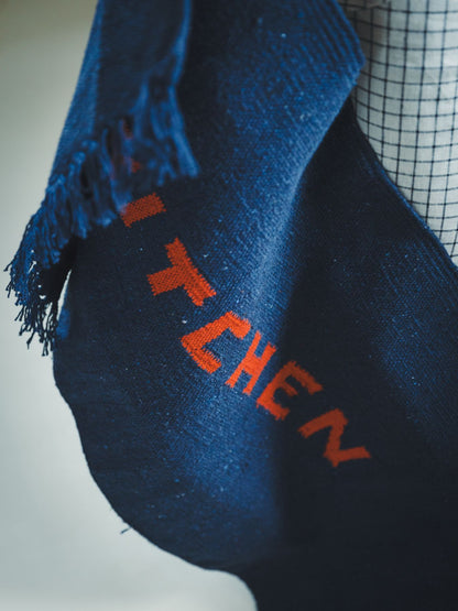 HANDLOOMED RECYCLE YARN KITCHEN MAT 45︎×120cm（キッチンマット）