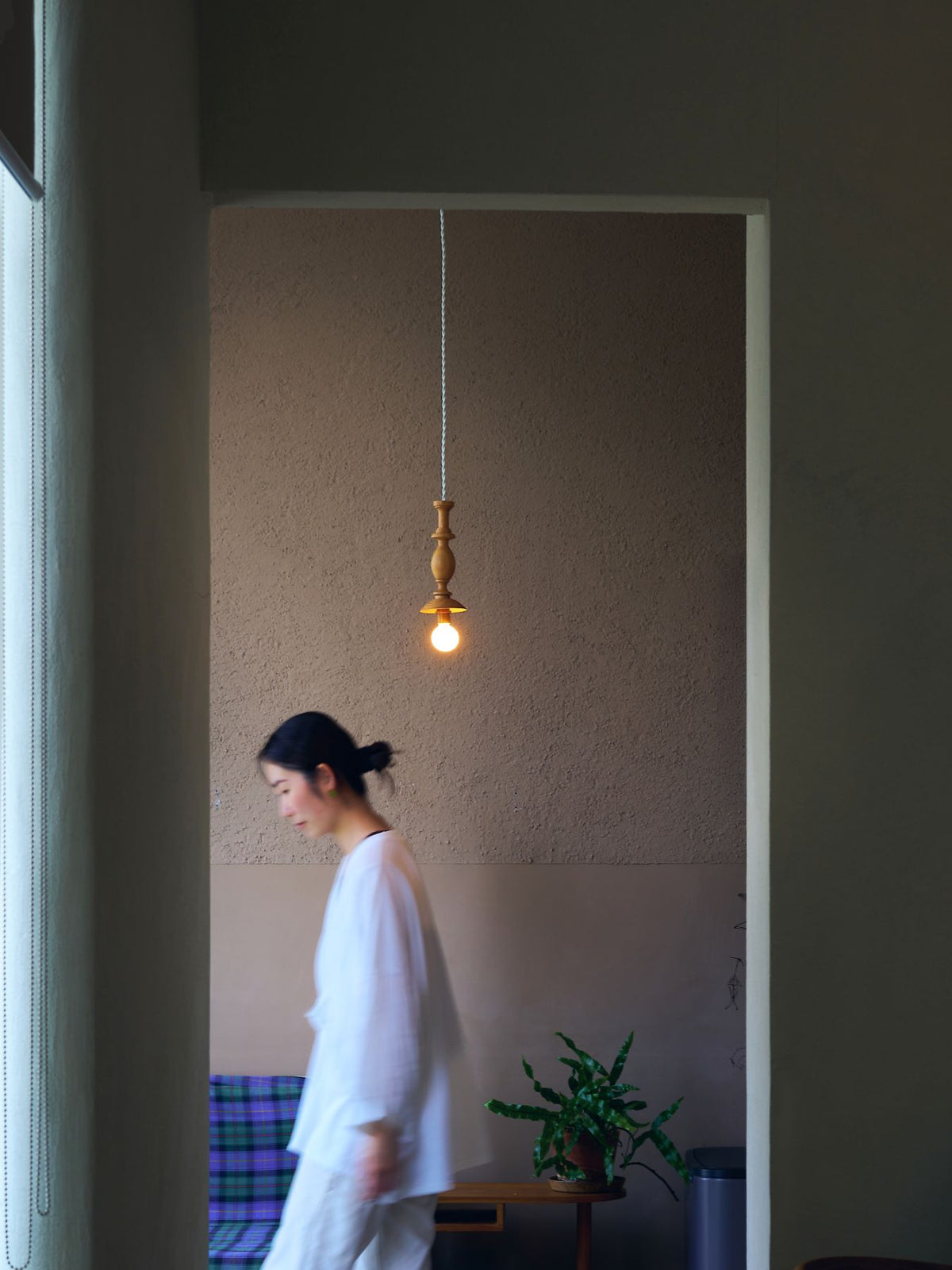 使用した電球：LED SWAN BULB（スワン電球）／E17口金