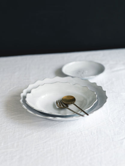 Astier de Villatte スーププレート 25cm／Emilie