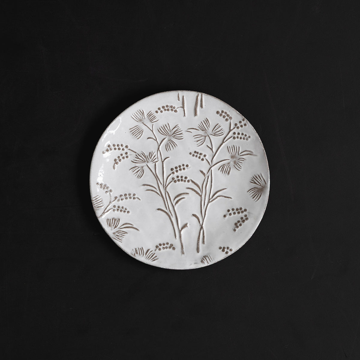 Astier de Villatte プレート 19cm／Robinson