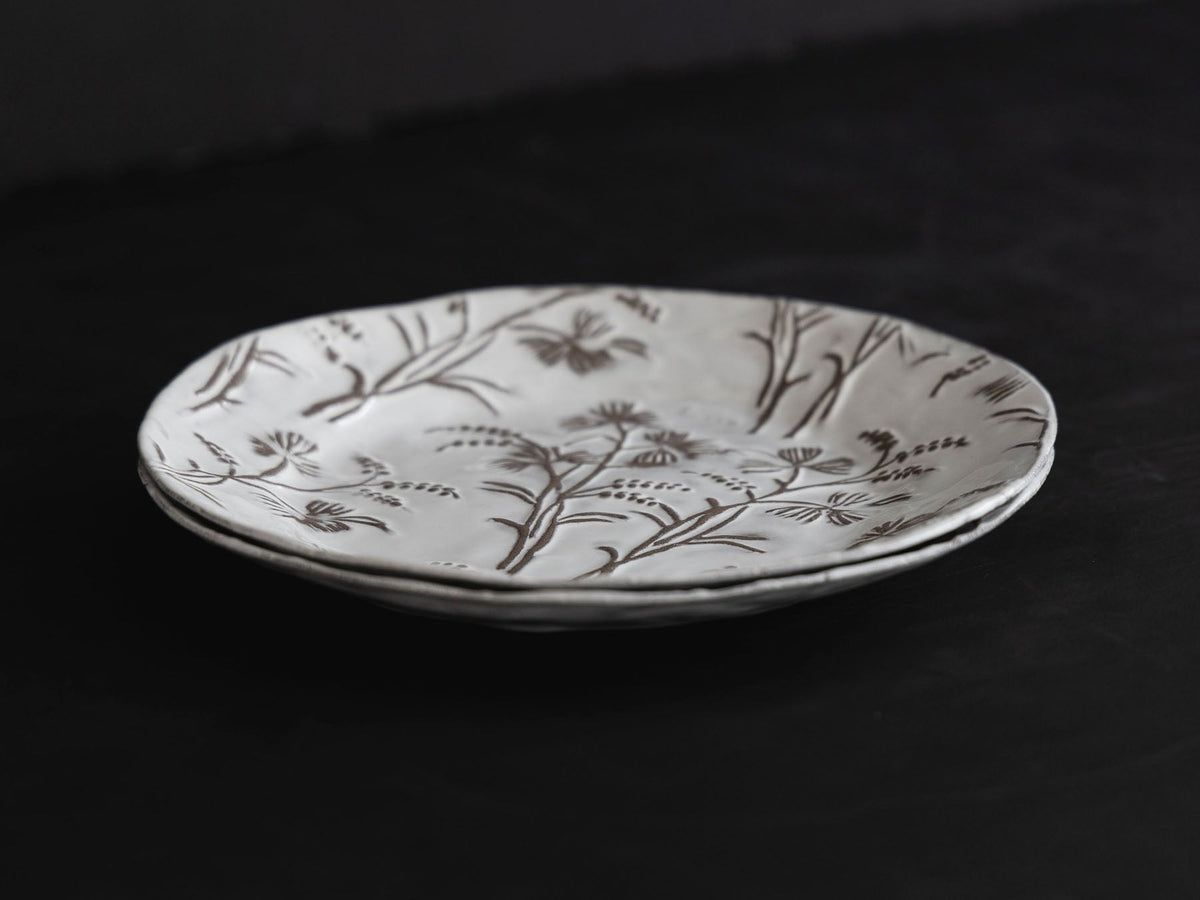 Astier de Villatte プレート 26cm／Robinson