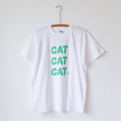 cat cat cat／ホワイト×ミント