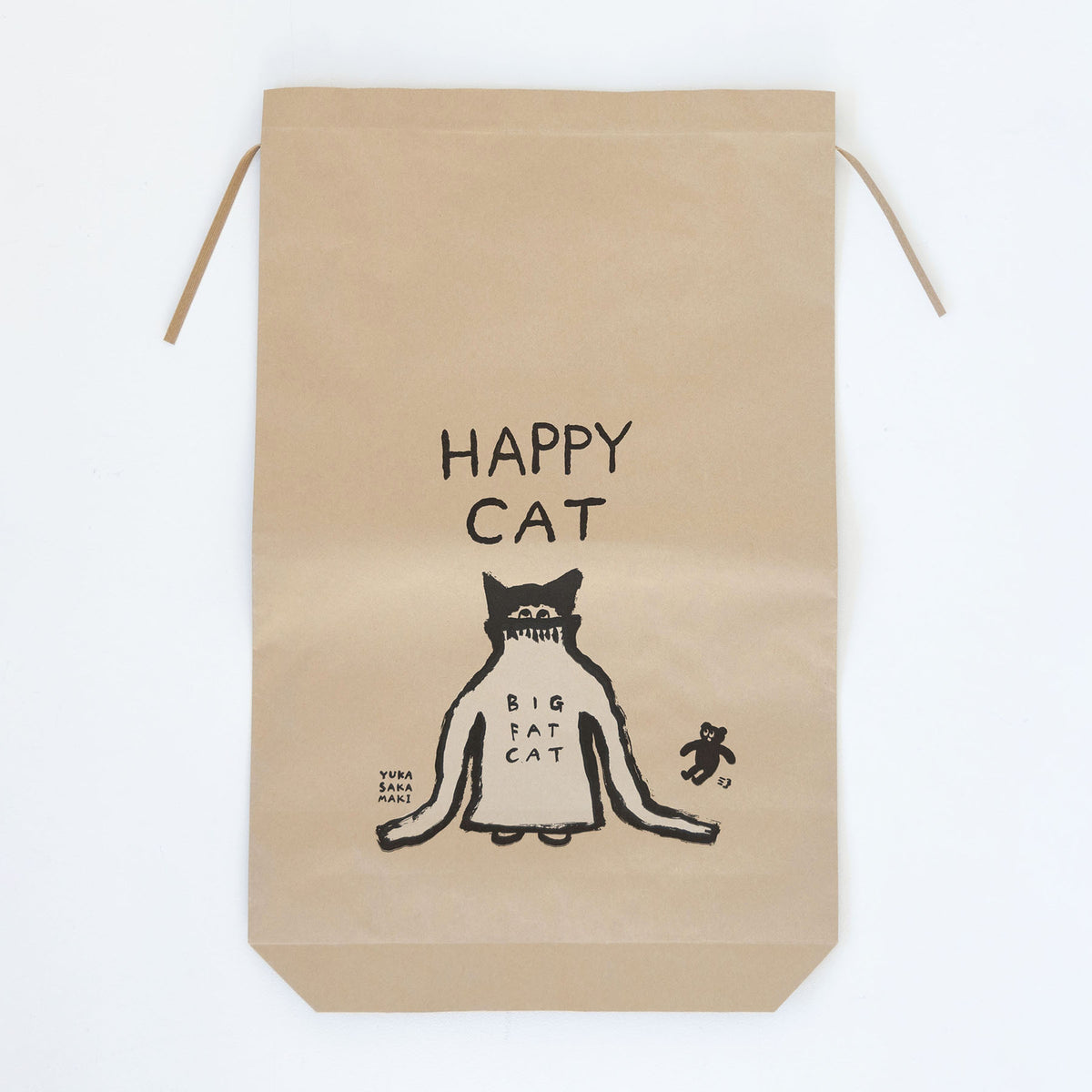 オルネコ・ネコのための米袋／坂巻弓華 HAPPY CAT