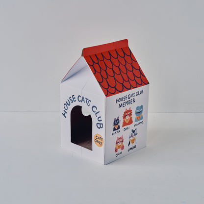【8/5販売予定】HONGAMA × Orneko 爪とぎネコハウス