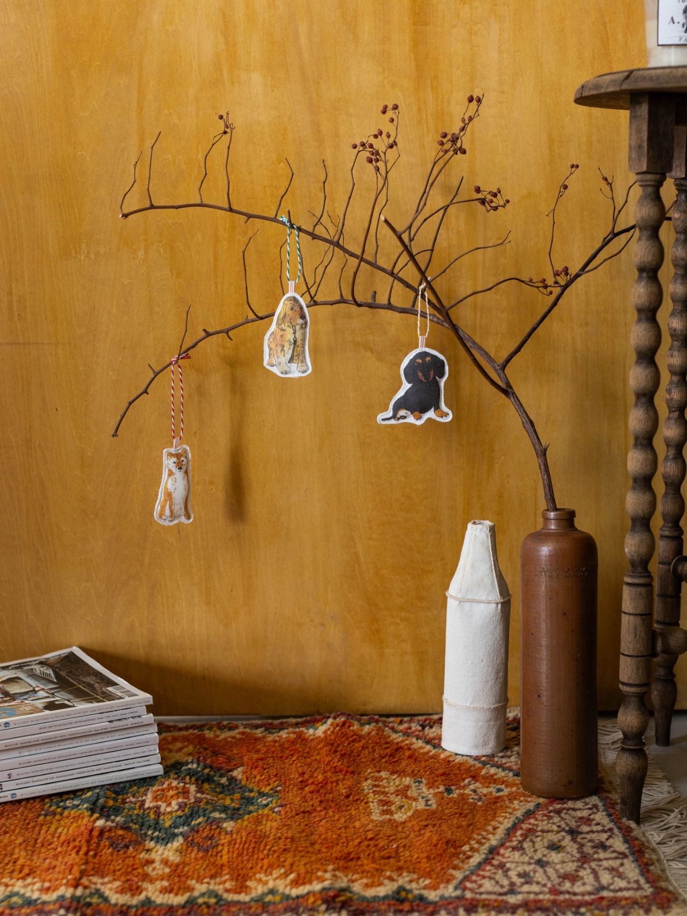 isabelle boinot × fog linen work オーナメント（3個セット）