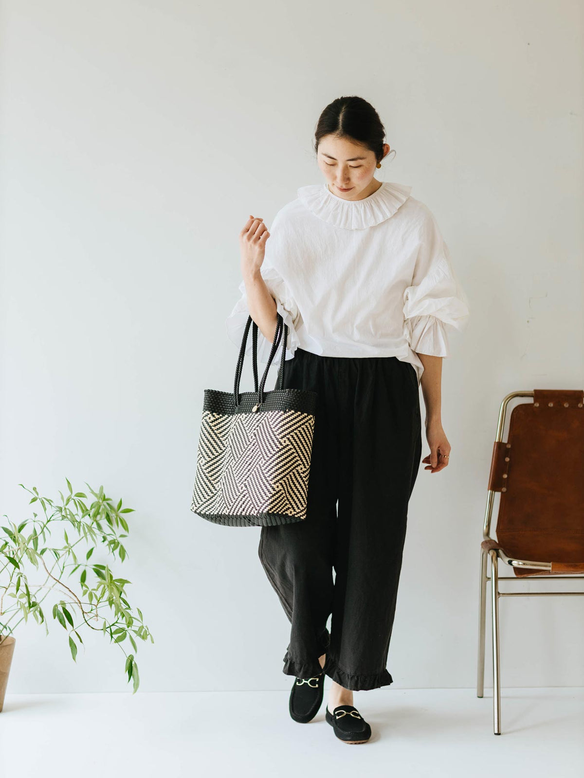 メキシコ メルカドバッグ M／TAPETE