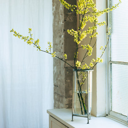 GLASS TUBE WITH STAND