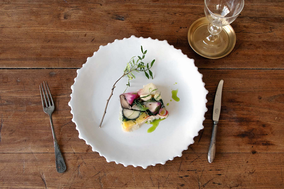 at0470 Astier de Villate Riviere ラージディナープレート